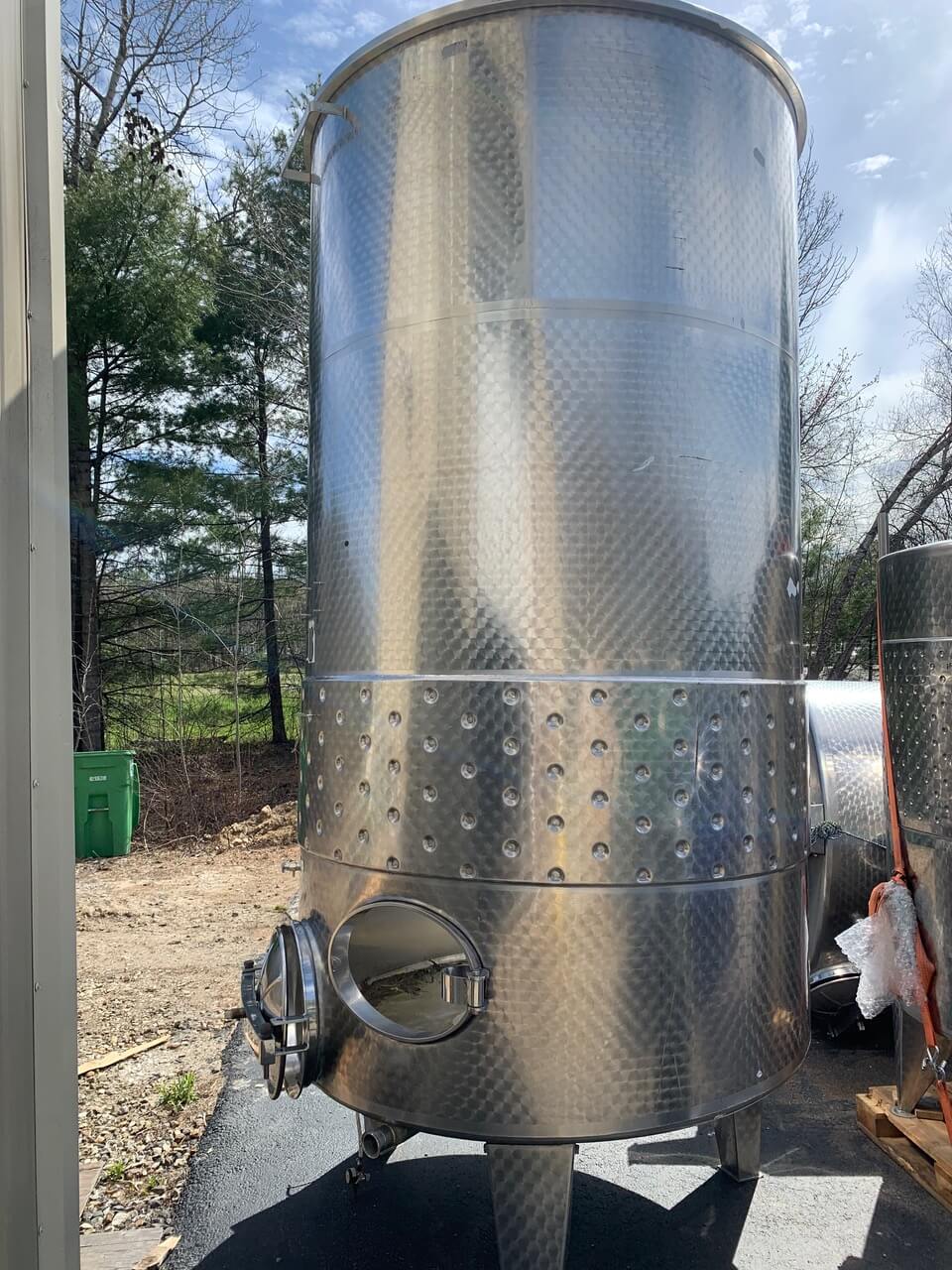 Stainless Steel tanks, variable capacity, 750gal (2839liters), two available
